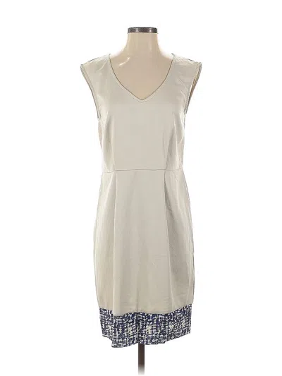 Pre-owned Assorted Brands Casual Dress In White