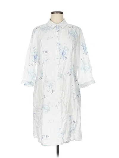 Pre-owned Assorted Brands Casual Dress In White