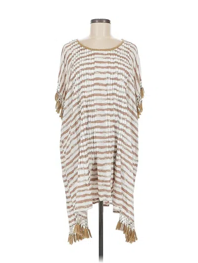 Pre-owned Assorted Brands Casual Dress In White