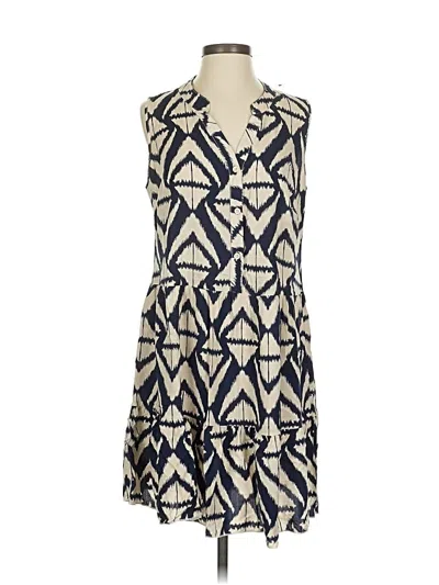 Pre-owned Assorted Brands Casual Dress In White