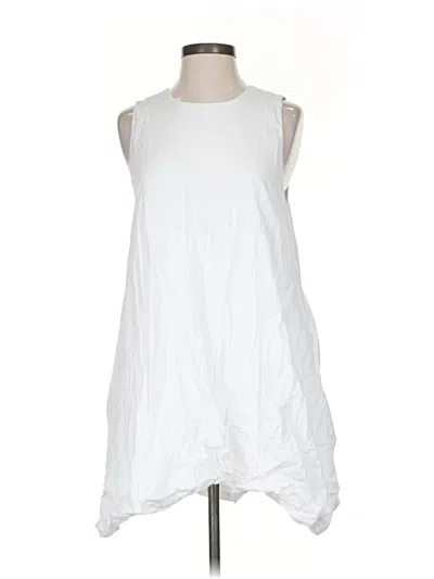 Pre-owned Assorted Brands Casual Dress In White