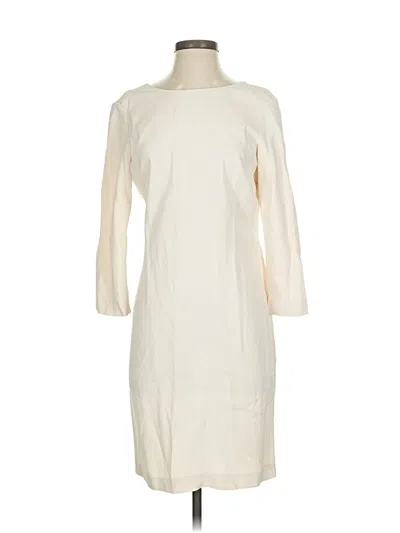 Pre-owned Assorted Brands Casual Dress In White