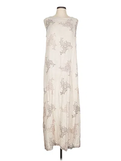 Pre-owned Assorted Brands Casual Dress In White