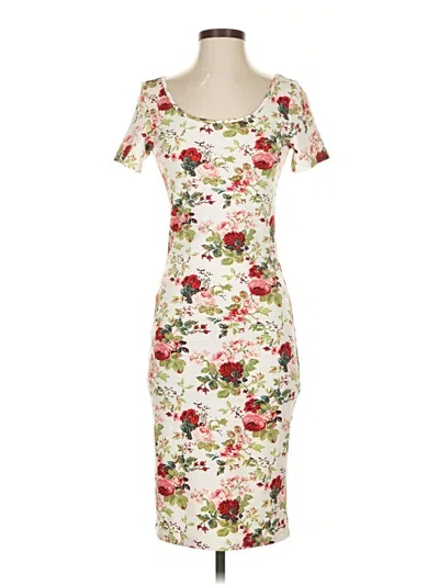 Assorted Brands Casual Dress In White