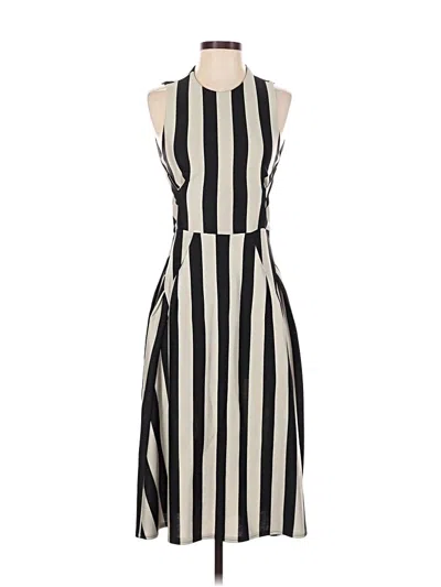 Pre-owned Assorted Brands Casual Dress In White
