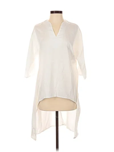 Pre-owned Assorted Brands Casual Dress In White