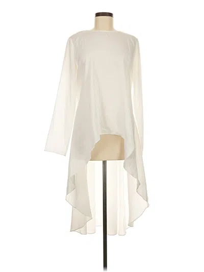 Pre-owned Assorted Brands Casual Dress In White