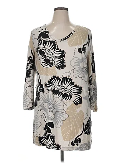 Pre-owned Assorted Brands Casual Dress In White