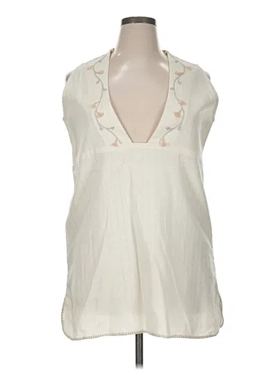 Pre-owned Assorted Brands Casual Dress In White