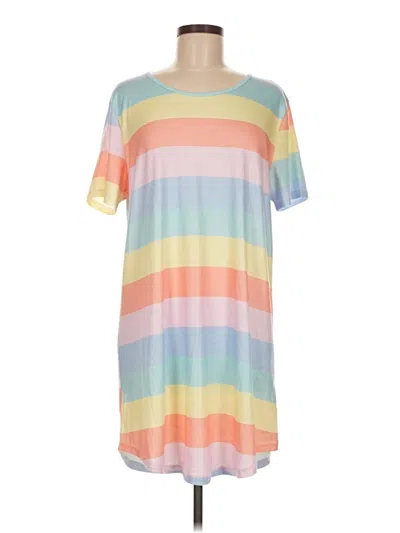 Pre-owned Assorted Brands Casual Dress In White
