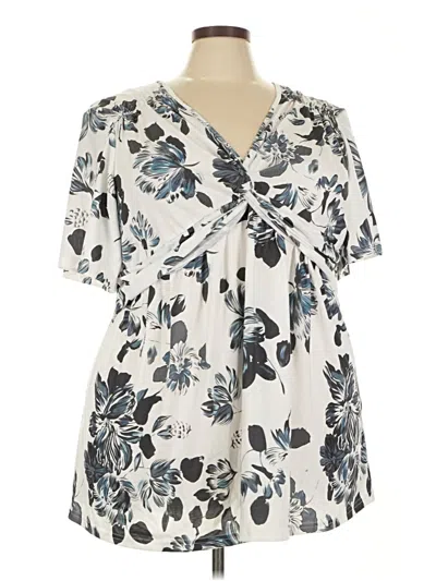 Pre-owned Assorted Brands Casual Dress In White