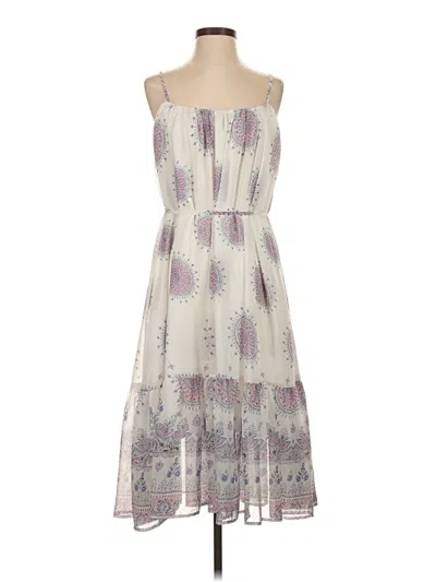 Pre-owned Assorted Brands Casual Dress In White