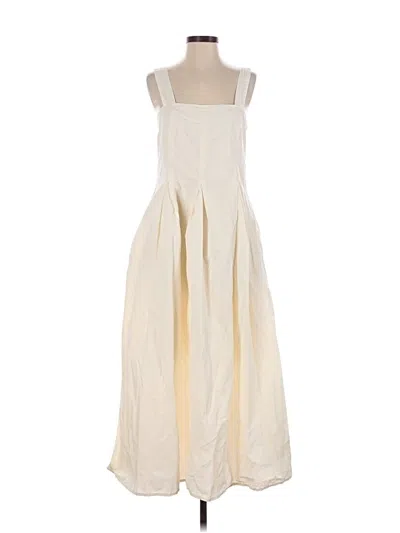 Pre-owned Assorted Brands Casual Dress In White