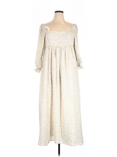 Assorted Brands Casual Dress In White