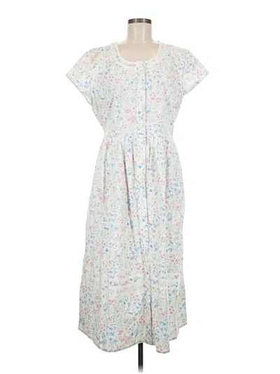 Pre-owned Assorted Brands Casual Dress In White