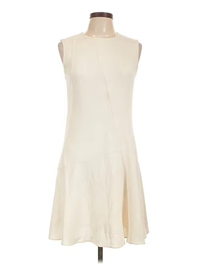 Pre-owned Assorted Brands Casual Dress In White