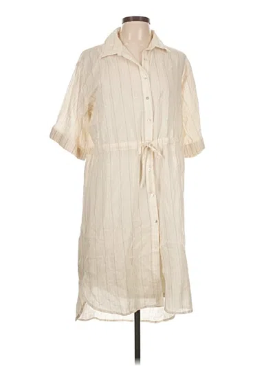 Pre-owned Assorted Brands Casual Dress In White