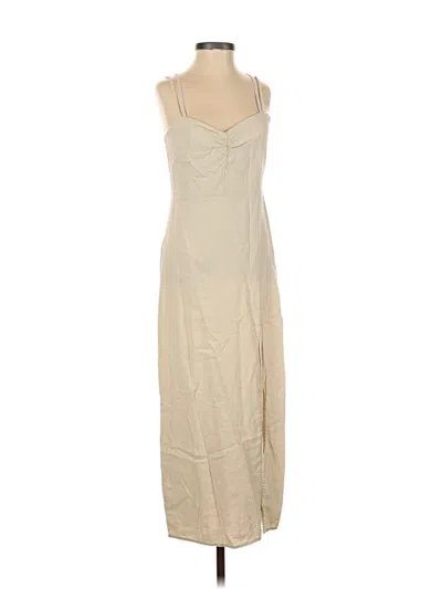 Pre-owned Assorted Brands Casual Dress In White