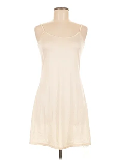 Pre-owned Assorted Brands Casual Dress In White