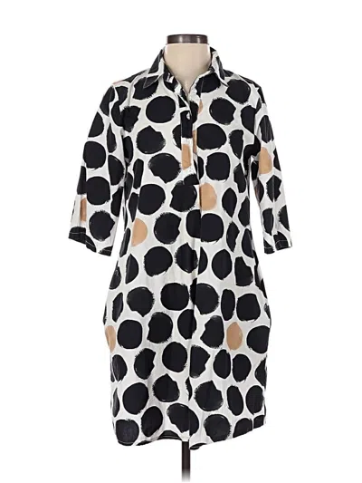 Pre-owned Assorted Brands Casual Dress In White