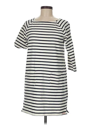 Pre-owned Assorted Brands Casual Dress In White
