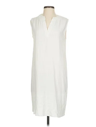 Pre-owned Assorted Brands Casual Dress In White