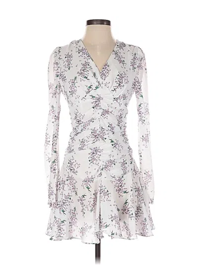 Pre-owned Assorted Brands Casual Dress In White
