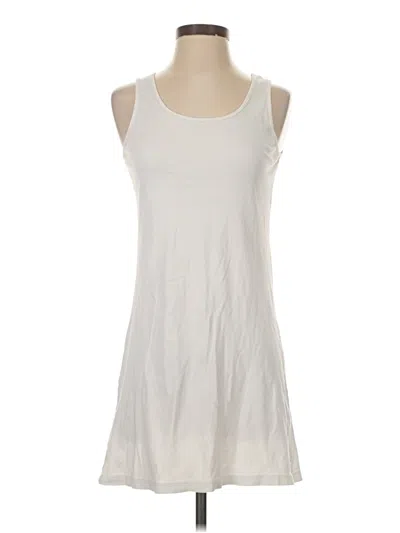 Pre-owned Assorted Brands Casual Dress In White