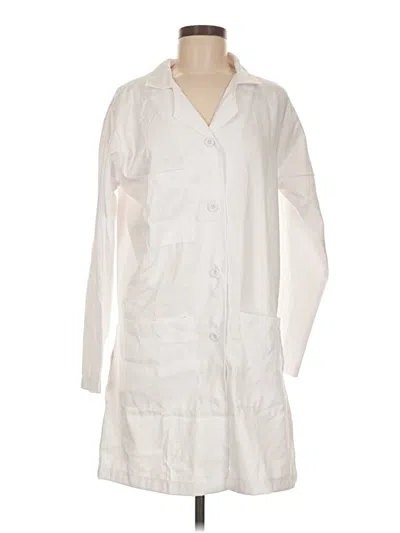 Pre-owned Assorted Brands Casual Dress In White