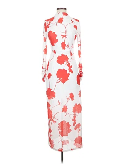 Pre-owned Assorted Brands Casual Dress In White