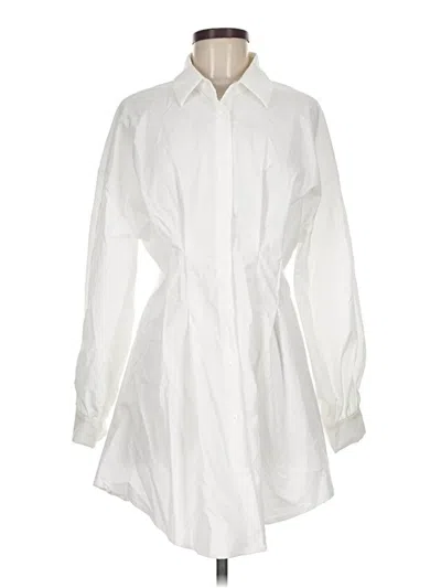 Assorted Brands Casual Dress In White