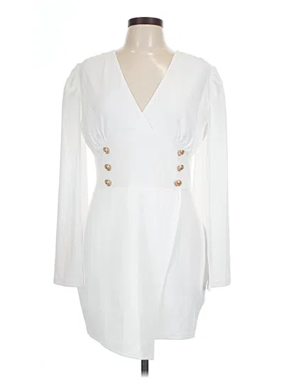 Assorted Brands Casual Dress In White