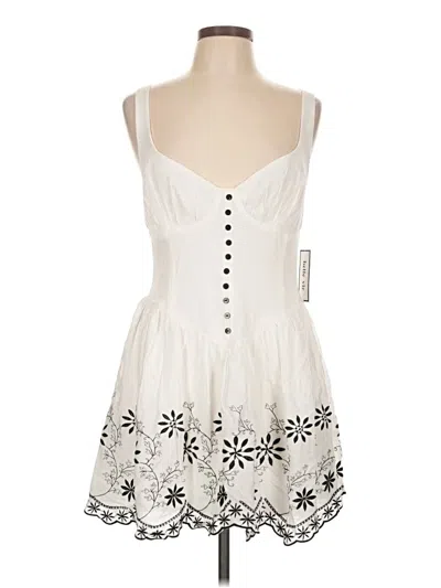 Assorted Brands Casual Dress In White