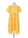 Assorted Brands Casual Dress In Yellow