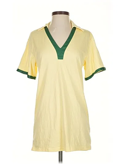 Pre-owned Assorted Brands Casual Dress In Yellow