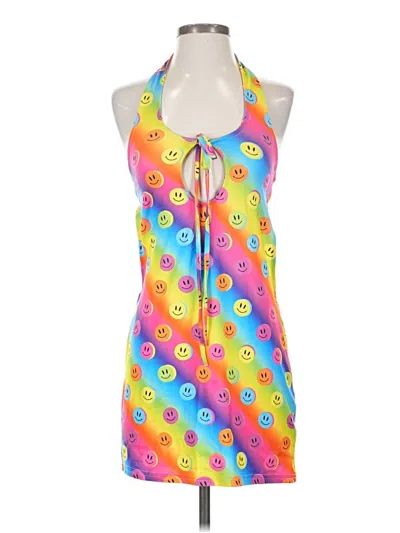 Pre-owned Assorted Brands Casual Dress In Yellow