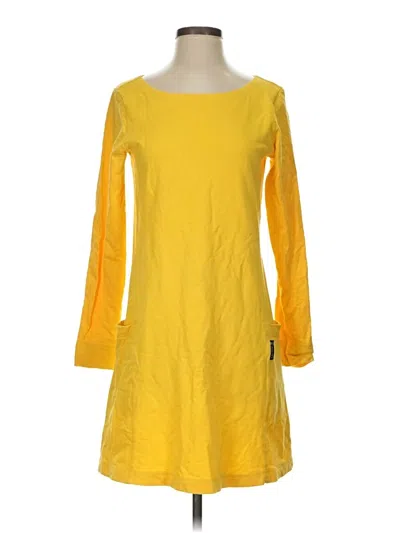 Pre-owned Assorted Brands Casual Dress In Yellow