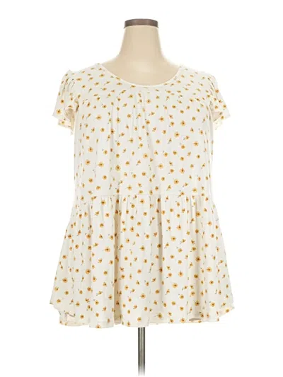 Pre-owned Assorted Brands Casual Dress In Yellow