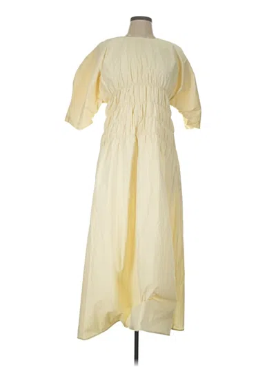 Pre-owned Assorted Brands Casual Dress In Yellow
