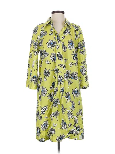 Pre-owned Assorted Brands Casual Dress In Yellow