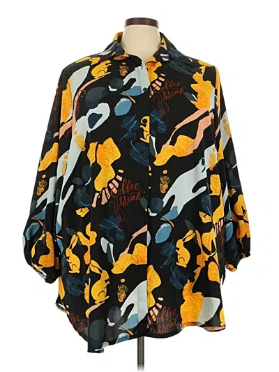 Pre-owned Assorted Brands Casual Dress In Yellow