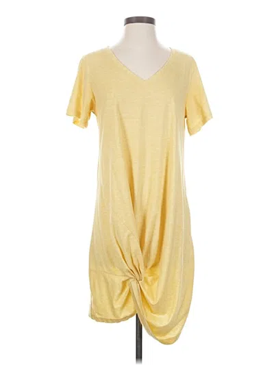 Pre-owned Assorted Brands Casual Dress In Yellow