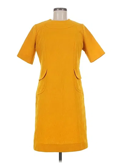 Pre-owned Assorted Brands Casual Dress In Yellow