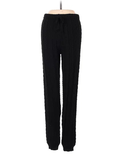 Pre-owned Assorted Brands Casual Pants In Black