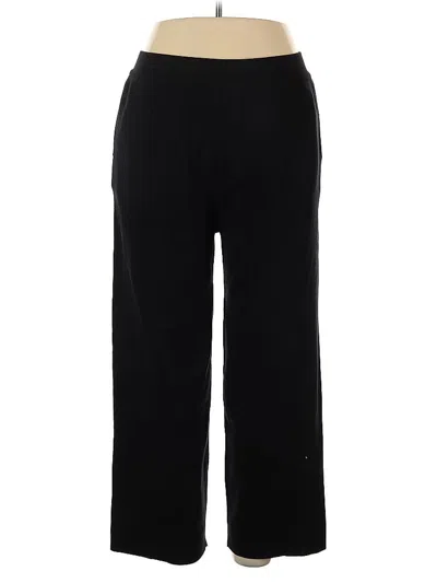 Pre-owned Assorted Brands Casual Pants In Black