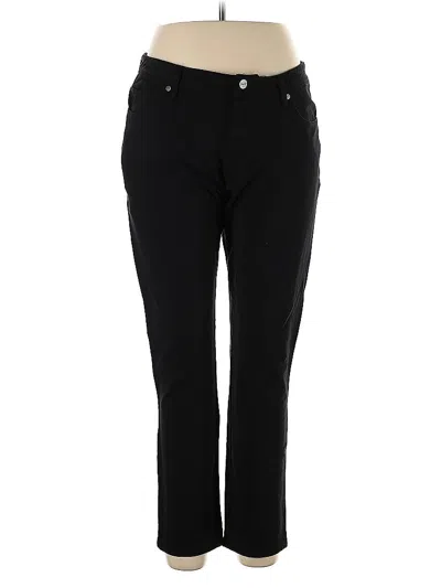 Pre-owned Assorted Brands Casual Pants In Black
