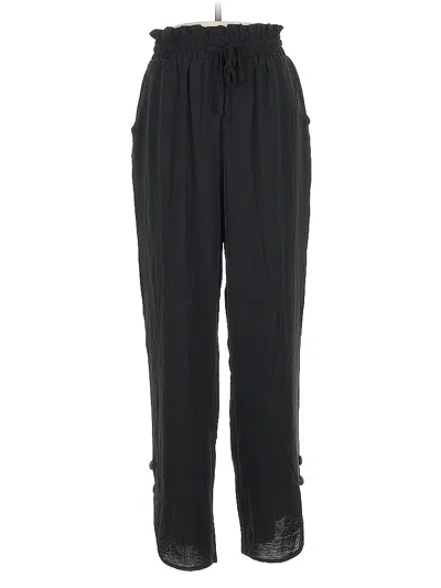 Pre-owned Assorted Brands Casual Pants In Black