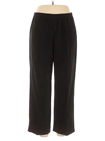 Pre-owned Assorted Brands Casual Pants In Black