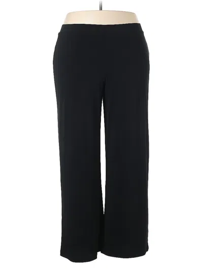 Pre-owned Assorted Brands Casual Pants In Black