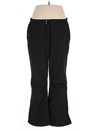 Pre-owned Assorted Brands Casual Pants In Black